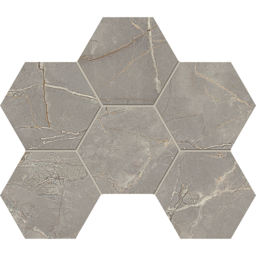 Мозаика BR03 Hexagon 25x28,5 полир.