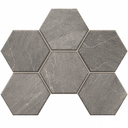 Мозаика GB02 Hexagon 25x28,5 непол.