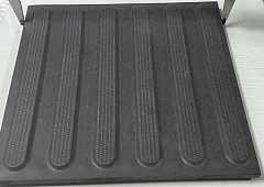 Плитка из керамогранита ANL110 30x30x15 Тактильный рект. (Керамический гранит) линии_чёрный