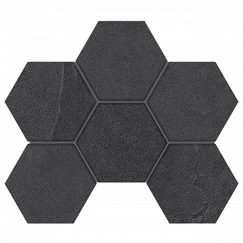 Мозаика LN04/TE04 Hexagon 25x28,5 непол.