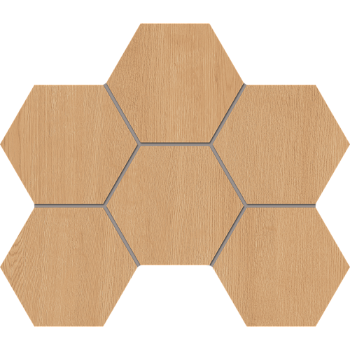Мозаика CW04 Hexagon 25x28,5 непол.